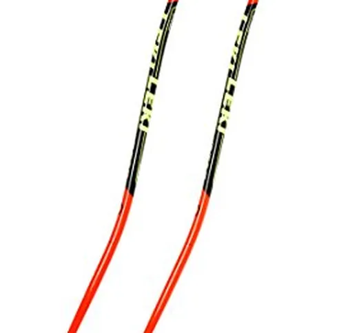 Leki, Bastoncini da Sci per Bambini Worldcup Lite GS TR-s, Bambini, 6366590, Red/Black/Yel...