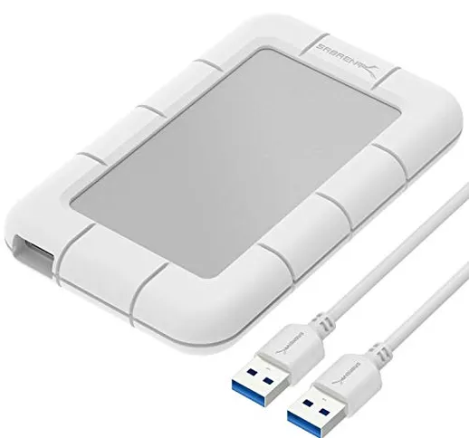 Sabrent USB 3.0 SSD / 2,5 pollici custodia antiurto in alluminio per HD SATA esterno [supp...