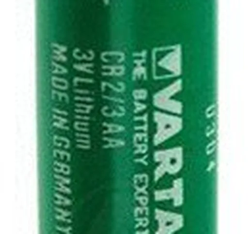 Varta CR 2/3 AA - Batteria al litio da 3,0 Volt, colore: verde