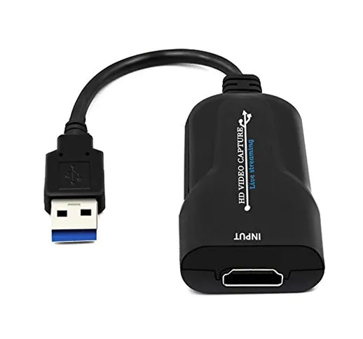 Xploit Scheda di acquisizione Video, Scheda di acquisizione Giochi HDMI Acquisizione di Vi...