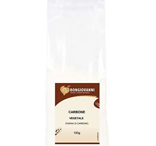 Carbone vegetale (farina di carbone) 100g