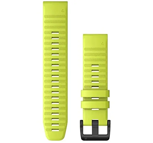 Cinturino per orologio Garmin QuickFit 22 - Amp Giallo Silicone
