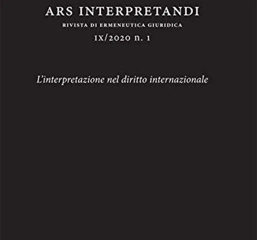 Ars interpretandi (2020): 1