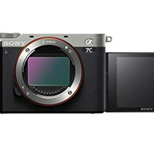 Sony Alpha 7 C - Fotocamera Digitale Mirrorless Full-frame, compatta e leggera, Real-time...