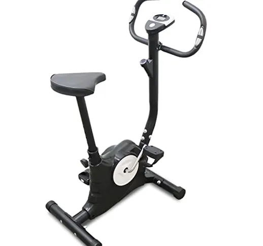 FFitness Easybelt Cyclette da Allenamento Stazionaria Ultracompatta, Bici da Fitness, Resi...