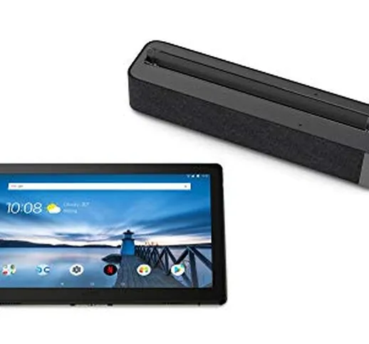 Lenovo Smart Tab M10 Tablet, Smart Dock, Alexa Integrato, Display 10.1" Full HD 1920x1200,...