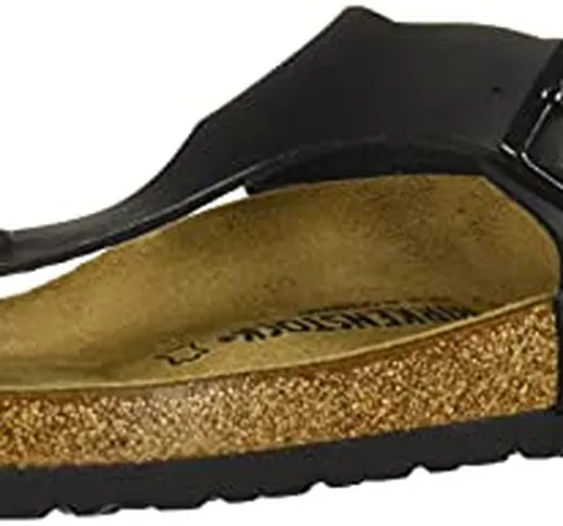 Birkenstock Ramses, Infradito Unisex - Adulto, Nero, 47 (normale)