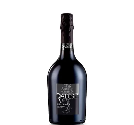 RADISE Spumante Extra Dry, Bottiglia per 750 ml, Vino Millesimato, 100% Uve Glera, Gusto F...