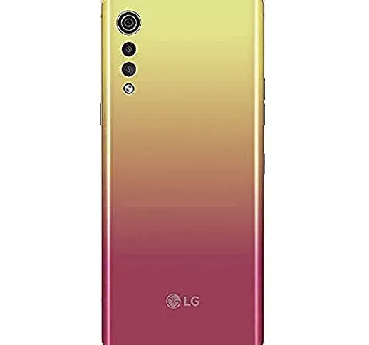 LG Velvet smartphone 5G con vetro ricurvo, Display OLED 6.8'', Sensore 48MP, Batteria 4300...