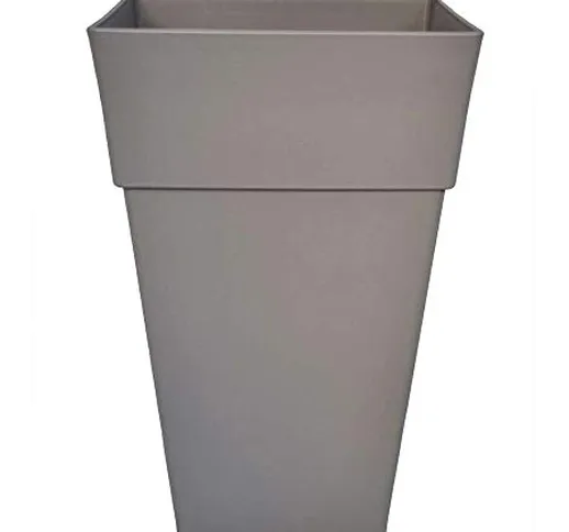 Vaso Baltimora 40 x 40 x 63 Tortora