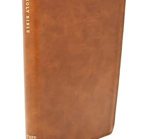 The Holy Bible: New English Translation, British Tan Leathersoft: Thinline Edition