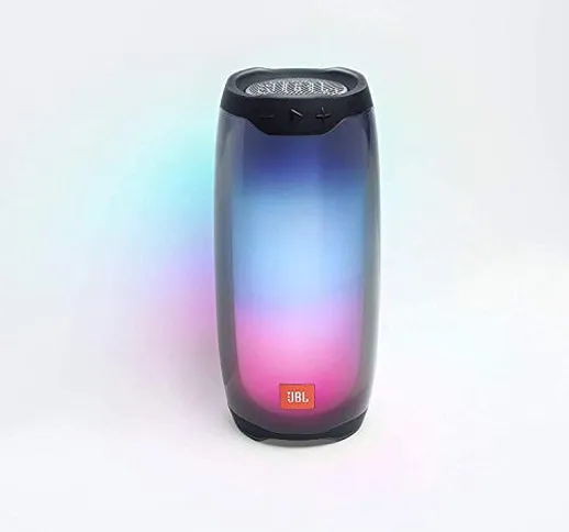 JBL Pulse 4 Speaker Bluetooth Portatile con Giochi di Luci LED – Cassa Altoparlante Wirele...