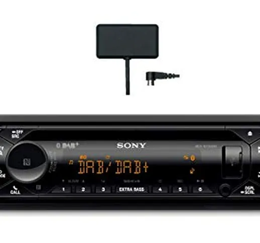 Sony MEX-N7300KIT - Autoradio CD, Ricez. DAB/DAB+, Antenna DAB Inclusa, Microfono Esterno,...
