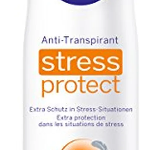 Nivea Deo Stress Protect Spray, antitra antitraspirante, Confezione da (6 X 150 ML)