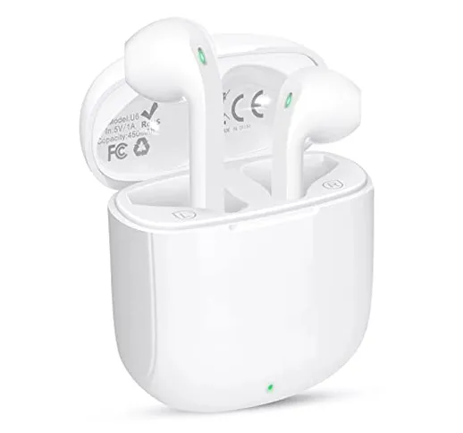 Cuffie Bluetooth,Auricolari Bluetooth Senza Fili con HiFi Stereo,in Ear Cuffie Wireless Sp...