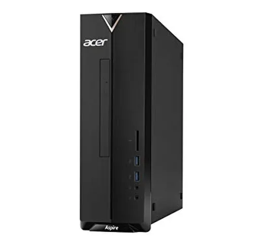 Acer Aspire XC-830 Intel® Pentium® Silver J5005 8 GB DDR4-SDRAM 256GB SSD Nero PC - Dos As...
