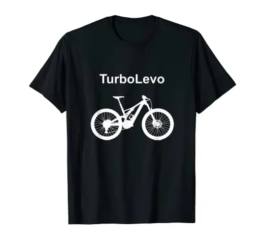 Specialized Turbo Levo - Profilo di una bicicletta elettrica Maglietta