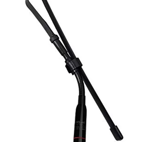 HYS CS Tactics Antenne 18,7 pollici a collo d'oca e pieghevole Dual Band UV VHF/UHF 144/43...