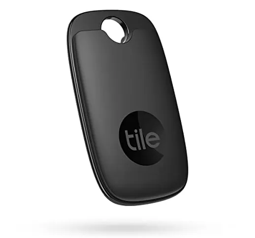Tile Pro (2022) Bluetooth Item Finder, confezione da 1, raggio di ricerca di 120 m, funzio...