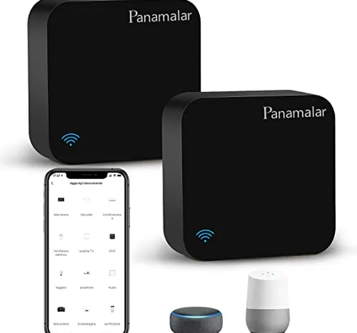 Telecomando IR Smart, Smart Home Automation, Panamalar wireless WiFi controllo IR universa...