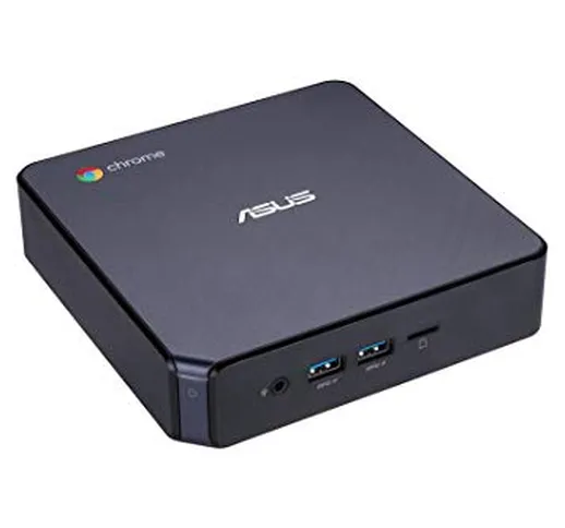 ASUS Chromebox 3-N008U Minipc Intel CoreI3 7100U 4 GB ram, 64 SSD, Google Play Android, gr...