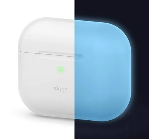 Elago Originale Custodia Silicone Compatìbile con Apple AirPods PRO (2019) - 360° Protezio...