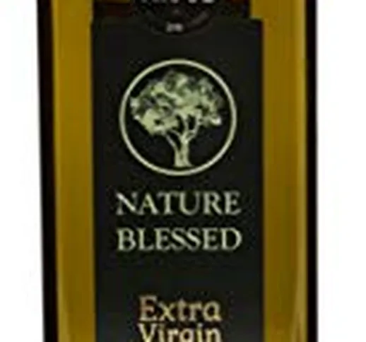 Nature Blessed Olio Extra Vergine di Oliva 1 LT - Bottiglia di vetro