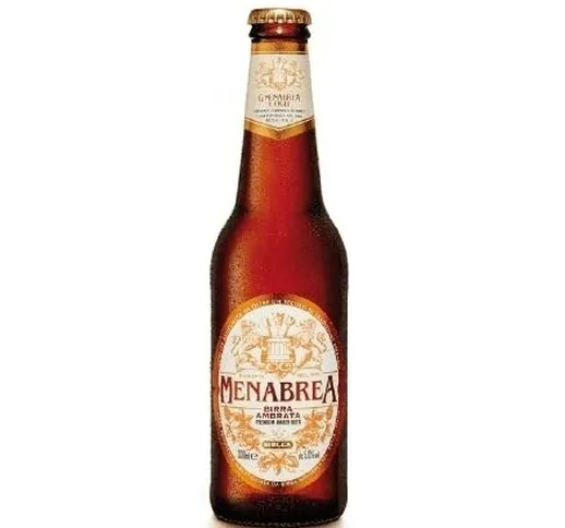 Birra MENABREA Ambrata 33 cl. 24 bottiglie