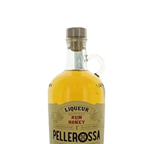 Marzadro, Liquore Pellerossa Rum al Miele - bottiglia in vetro da 700ml