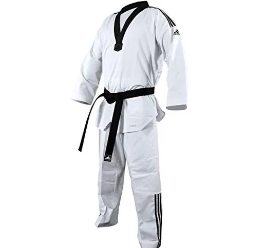 DOBOK TAEKWONDO ADIDAS ADI-FIGHTER COLLO NERO CM 210