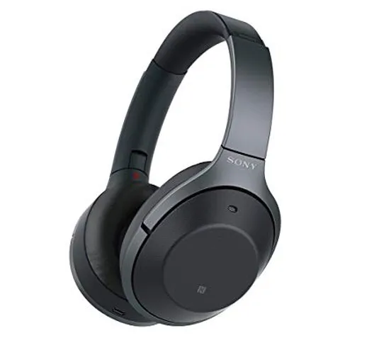 Sony WH-1000XM2 Cuffie Over-Ear Bluetooth, Noise Cancelling, Gesture Control, Durata Batte...