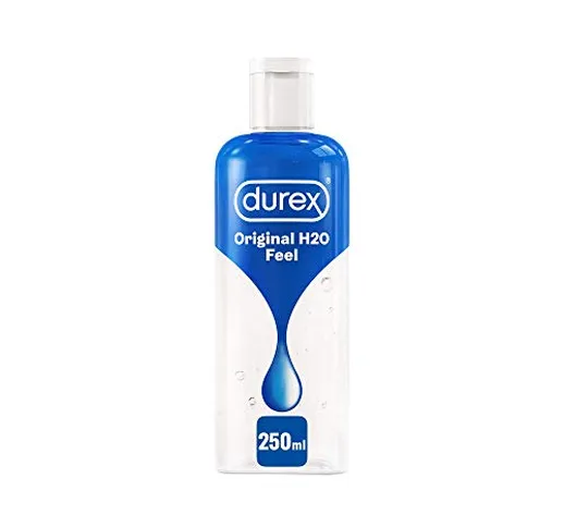 Durex Gel Feel Lubrificante Intimo a Base d’Acqua, 250 ml