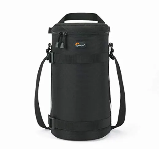 Lowepro Borsa per Fotocamera Lens Case, 13 x 32 cm, Nero