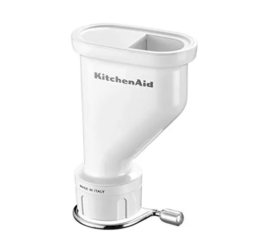 KitchenAid 5KSMPEXTA Pressa per pasta corta gourmet, Accessorio per Robot da Cucina Kitche...