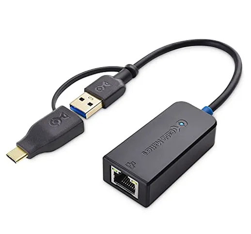 Cable Matters Adattatore da USB a Ethernet 2,5G con supporto rete Ethernet da 2,5 Gigabit...