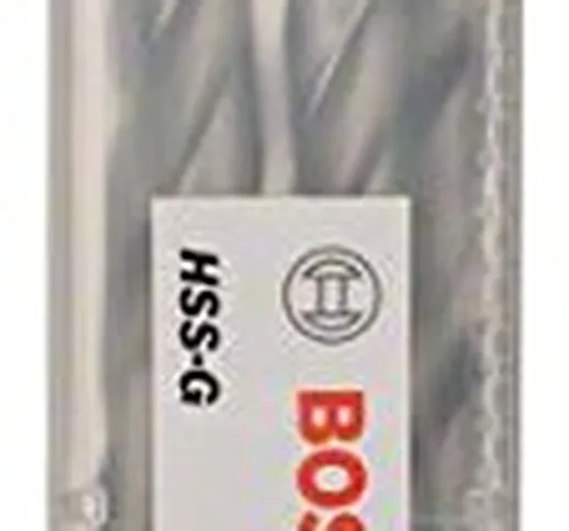 Bosch, 2608596830, Accessori 2608596830 Punte per metallo HSS-G, DIN 340 9.5 x 115 x 175 m...