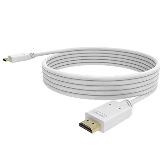 Cavo USB C HDMI 4K,Tipo c a TV Adattatore Cable per Samsung S9/S8/S10 Plus,Galaxy Note 9/N...