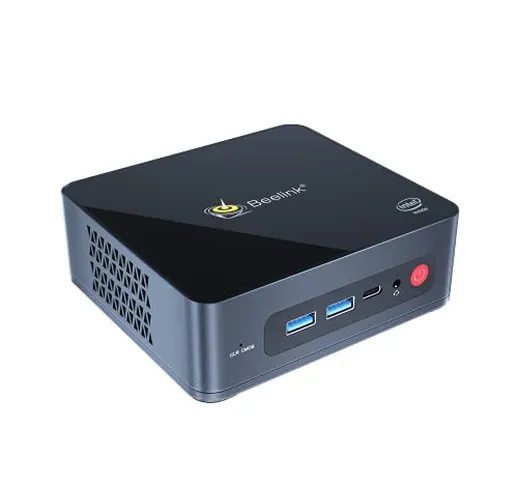 Beelink U59 Mini PC with 11th Gen Processor N5095 (Up to 2.9 GHz) Windows 10 Pro, 8G DDR4/...