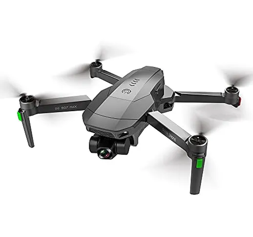 SG907 Max GPS Drone 5G WIFI Quadcopter con 4K HD Camera Ritorno automatico a casa 3 assi G...