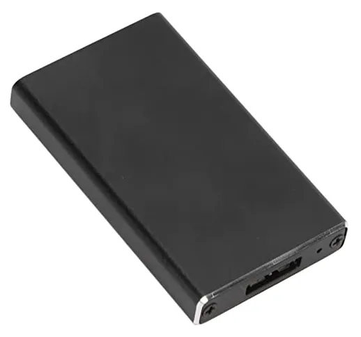 MSATA03 Mobile Hard Disk Box,Enclosure HDD Esterno USB3.0 in Lega di Alluminio,Trasmission...