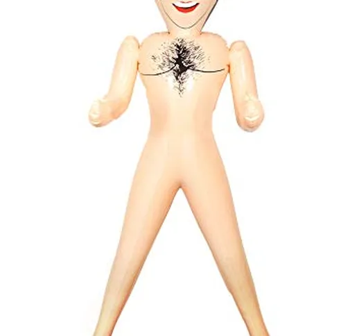 Lizzy® Bambola Gonfiabile, femminile/maschile, viso 3D, per feste di addio al celibato/nub...