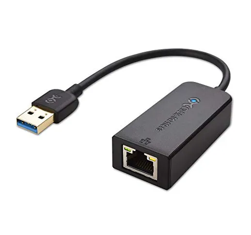 Cable Matters Adattatore USB Ethernet (Adattatore Ethernet USB 3.0/ Adattatore USB a Ether...