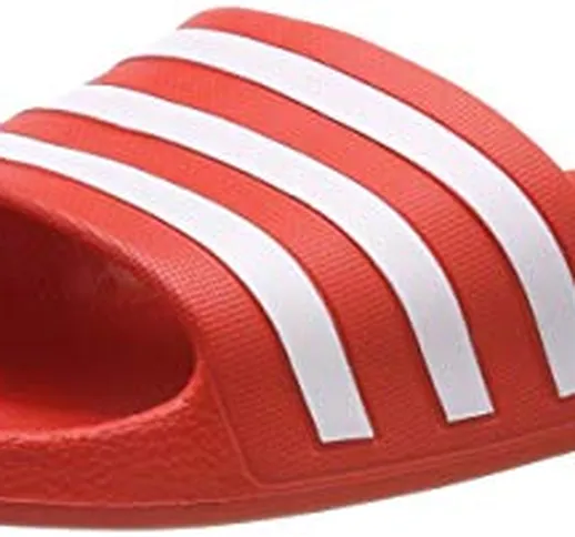 Adidas Adilette Aqua Scarpe da Spiaggia e Piscina Unisex - Adulto, Multicolore (Multicolor...