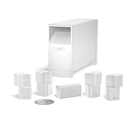 Bose® Acoustimass 10 Sistema Diffusori Home Cinema, Bianco