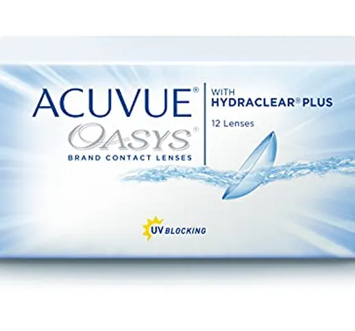 ACUVUE® OASYS with HYDRACLEAR® PLUS - Lenti Quindicinali - protezione UV - 12 lenti
