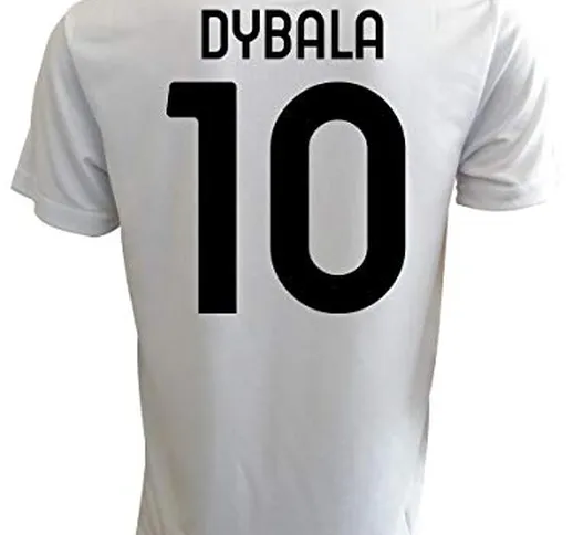 Maglia Dybala bianconera Ufficiale 2021 Paulo 10 Joya 2020-2021 Adulto Ragazzo Bambino Hom...