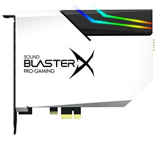 CREATIVE Sound BlasterX AE-5 Scheda Audio Interna PCIe Gaming ad Alta risoluzione, DAC/Amp...