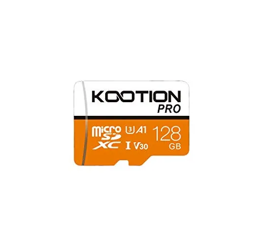 KOOTION Scheda Micro SD 128GB Classe 10 Scheda SD 128 Giga MicroSDXC 128GB Memory SD Card...