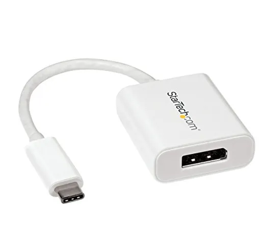 StarTech.com Adattatore video USB-C a DisplayPort - Convertitore USB Tipo-C a DP - 4k 60hz...