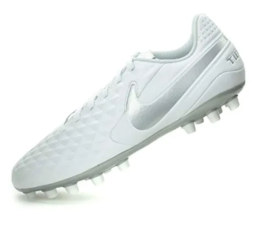 Nike Tiempo Legend 8 Academy AG, Scarpe da Calcio Unisex-Adulto, Bianco (White/Chrome/Pure...